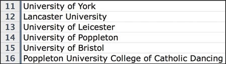 Poppletonian league table