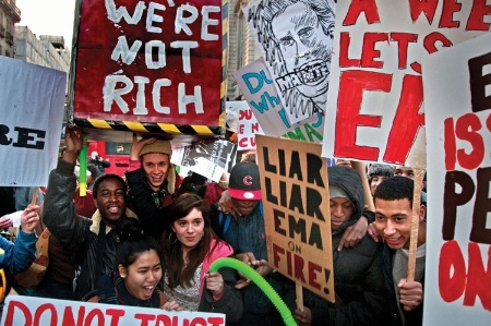 Student demonstrators