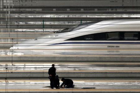 Chinese bullet train