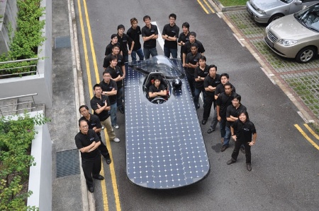 Group of students at Nanyang Technological University