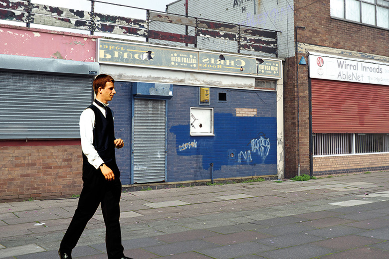 Abandoned businesses premises, Birkenhead, Wirral, Merseyside