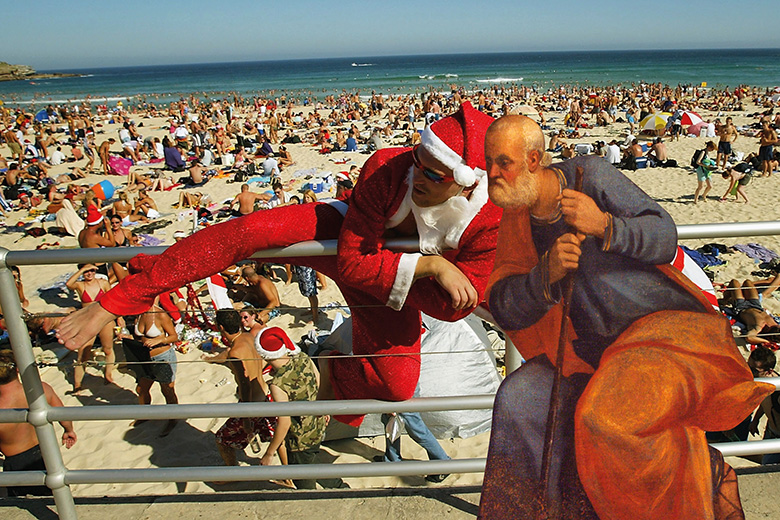 Christmas on the beach