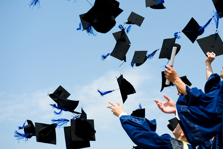 Graduates celebrate