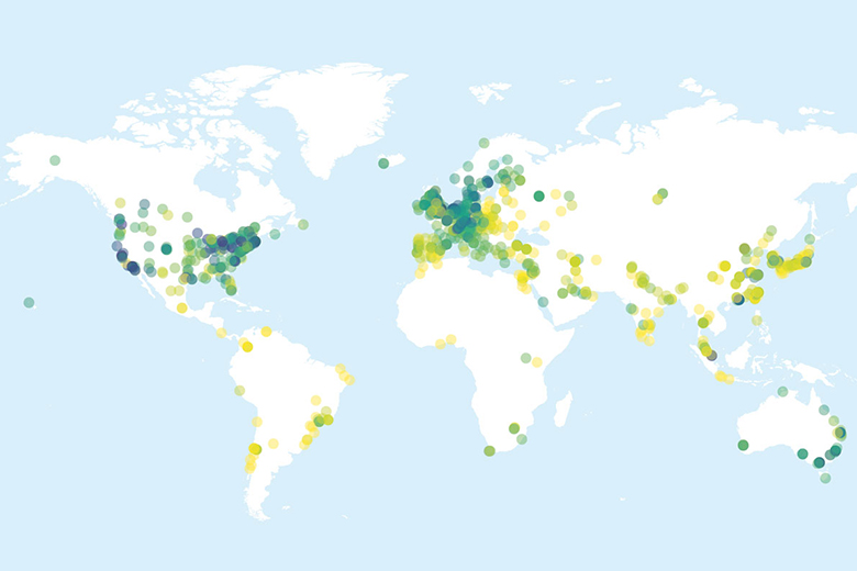 Mapping excellence: World University Rankings 2018