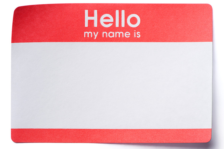 Name tag