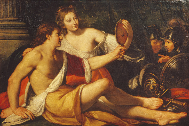 Rinaldo and Armida painting, Pushkin Museum of Fine Arts, Moscow