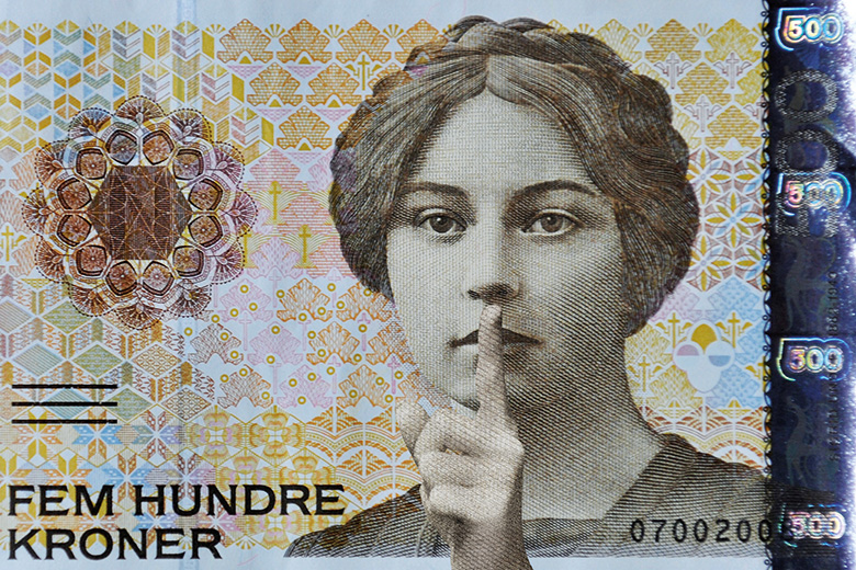 Shush bank note