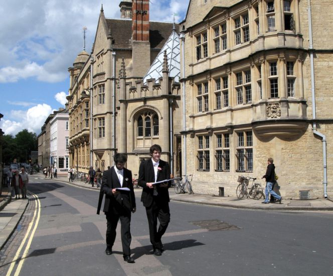 Students at Oxford University