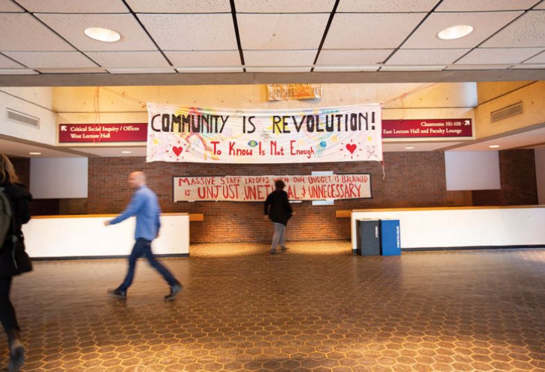 Protest banner