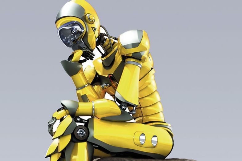 Yellow robot