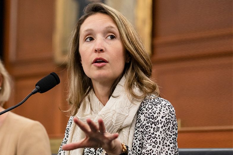 Dr. Lauren Gardner, Co-Director of the Johns Hopkins Center for Systems Science and Engineering, speaks about the outbreak map dashboard she created with assistance of two research students to track the novel coronavirus.