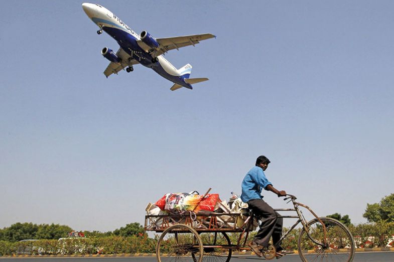 indian flight path