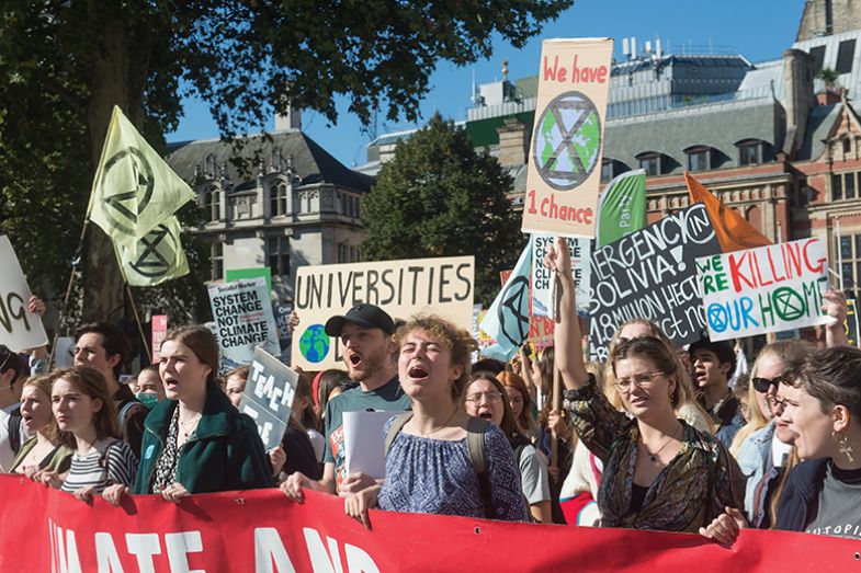 Extinction Rebellion protest