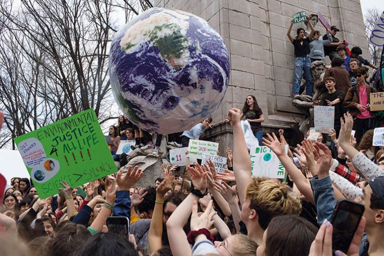 Climate protest