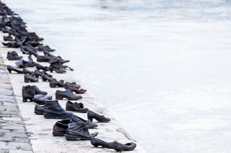 shoes monument