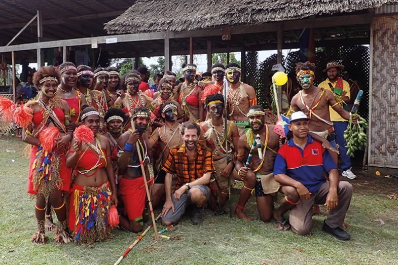 John Warren in Papua New Guinea