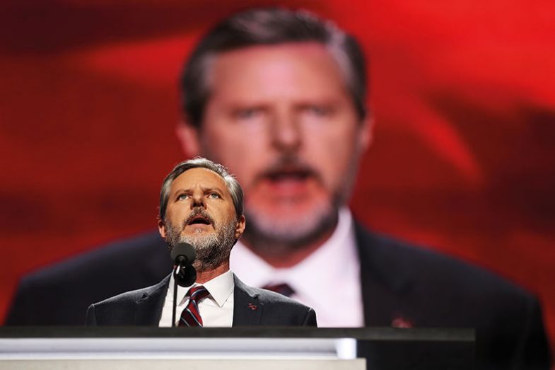 Liberty University president Jerry Falwell Jr