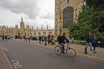 Cyclists in Cambridge