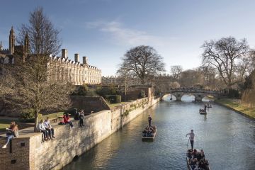 Punting at Cambridge University