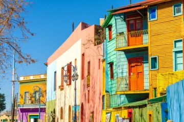 Caminito Street in Buenos Aires, Argentina