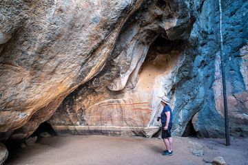 Mungana Rock Art site, Chillagoe-Mungana Caves National Park, North Queensland Does indigenous knowledge have a place in maths?