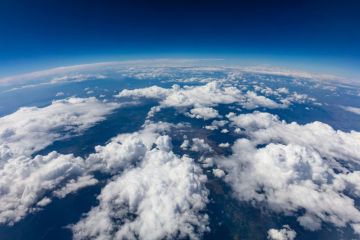 clouds globe