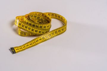 Crumpled tape measure