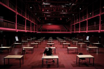 Cleaning exam hall