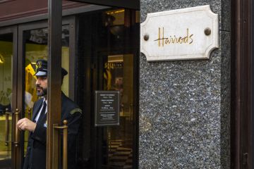 Harrods security guard