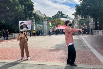 Protest at Berkeley