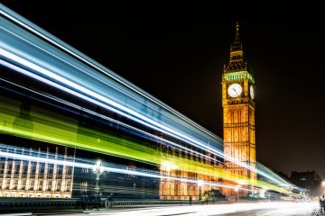 Houses of Parliament at night