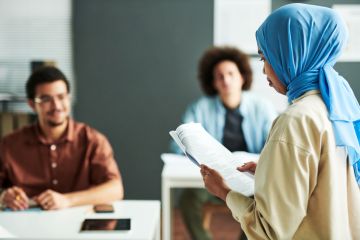 Refugee students