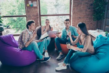 A student debating club