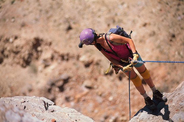 Abseiling