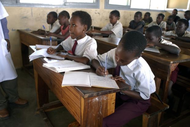 An African primary school