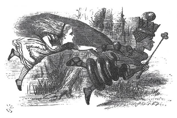 Alice in Wonderland illustration