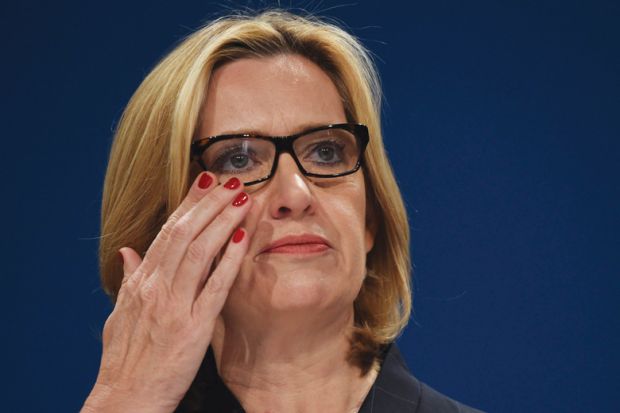 Britain's Home Secretary, Amber Rudd