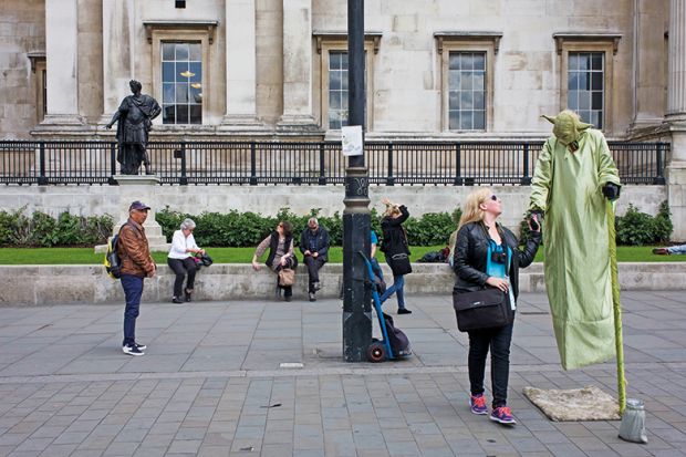 A London street scene