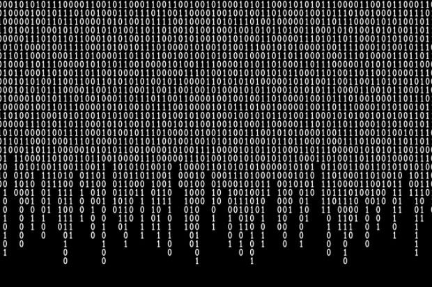 Binary code symbolising the dichotomy between REF and TEF