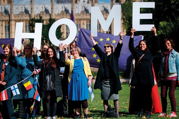 Brexit protest