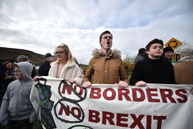 Brexit protest