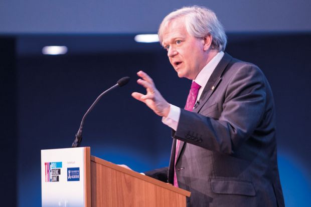 Brian Schmidt, THE World Academic Summit, Melbourne