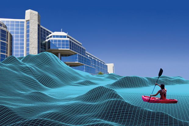 Paddling through the virtual campus