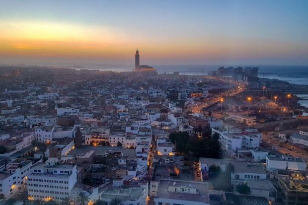 Casablanca skyline