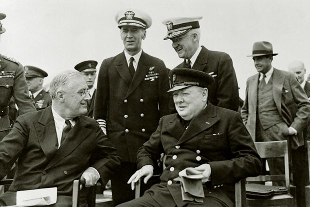 Franklin D. Roosevelt and Winston Churchill