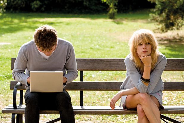 Couple on bench