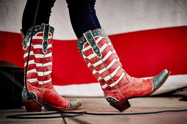 A pair of cowboy boots