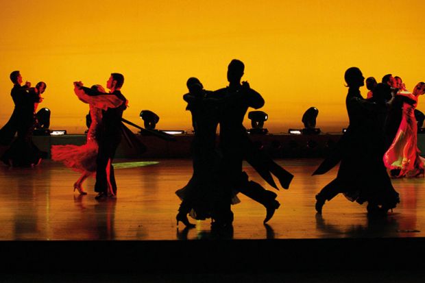 Ballroom dancers