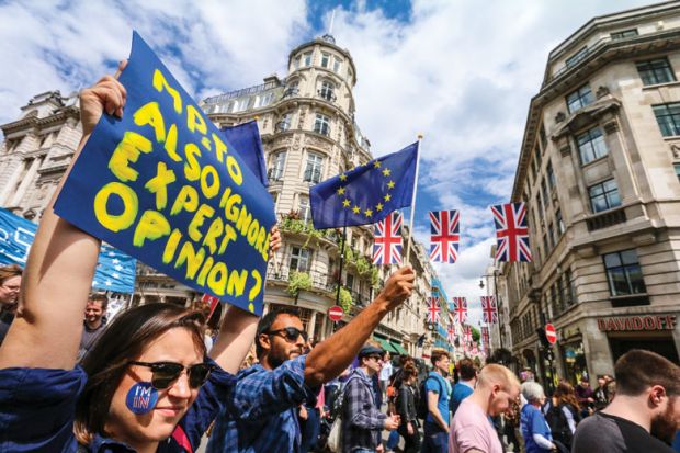 Protesting the result of the EU Referendum