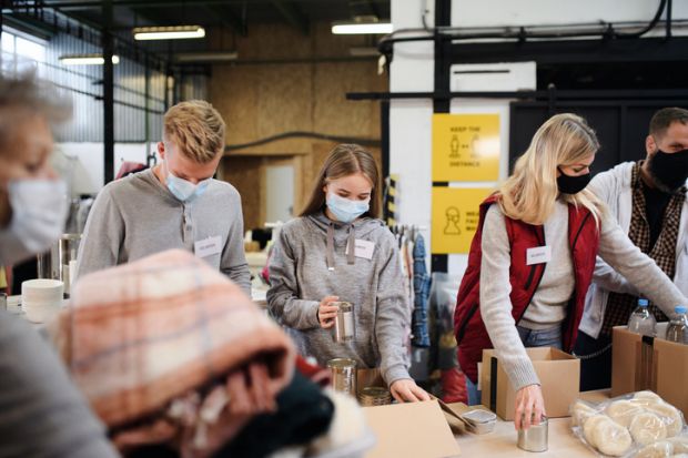 A food bank